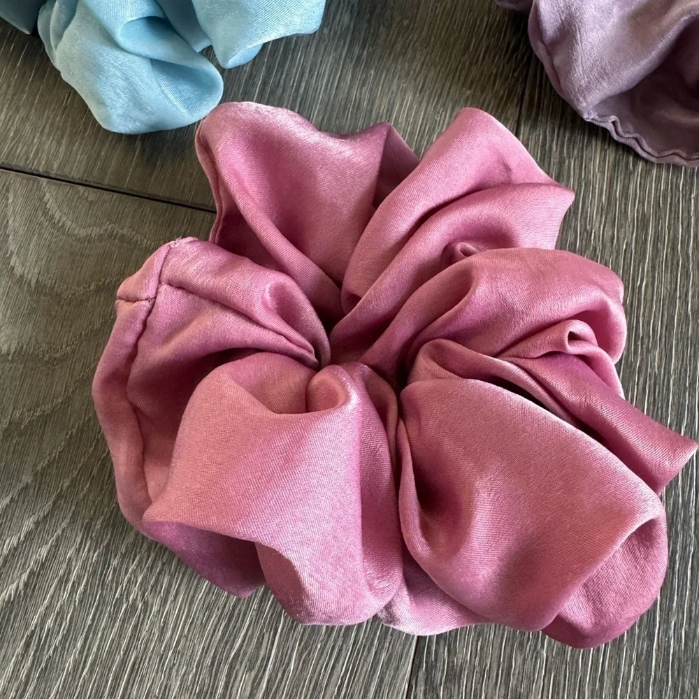 Lot of Ricki's Silky Oversized Scrunchies
